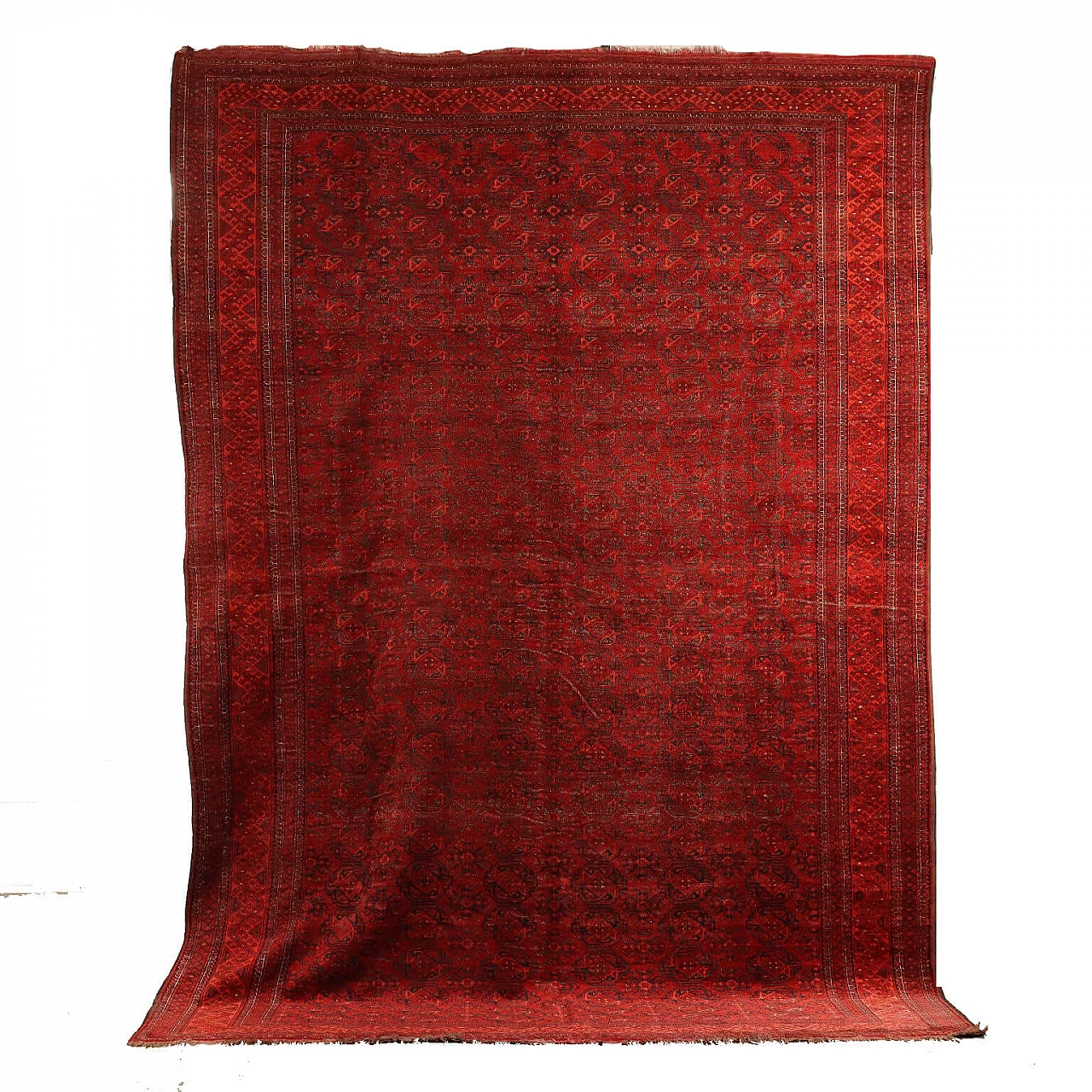 Afghan Bukhara wool carpet 1
