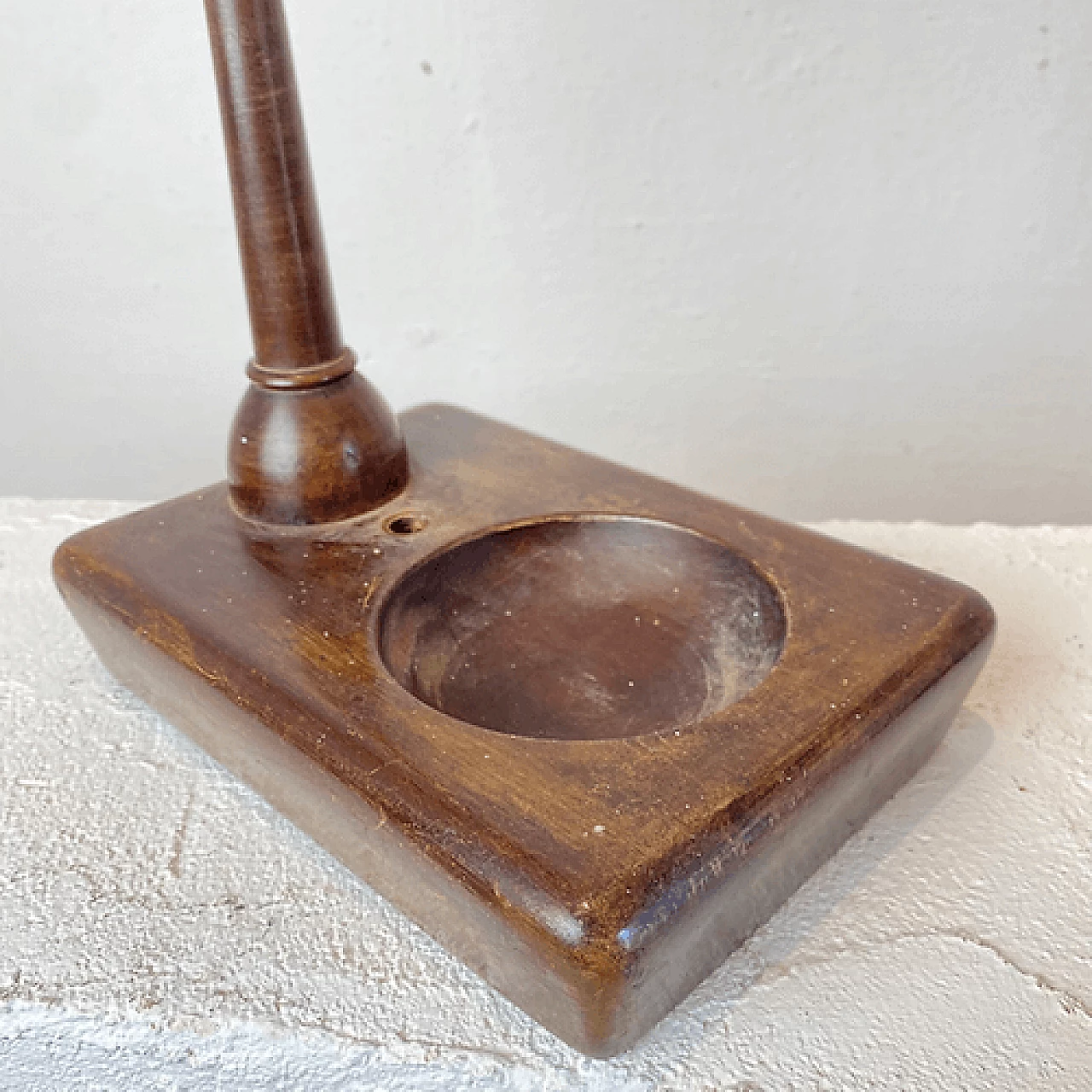 Lamppost-shaped table lamp by Aldo Tura, 1950s 2