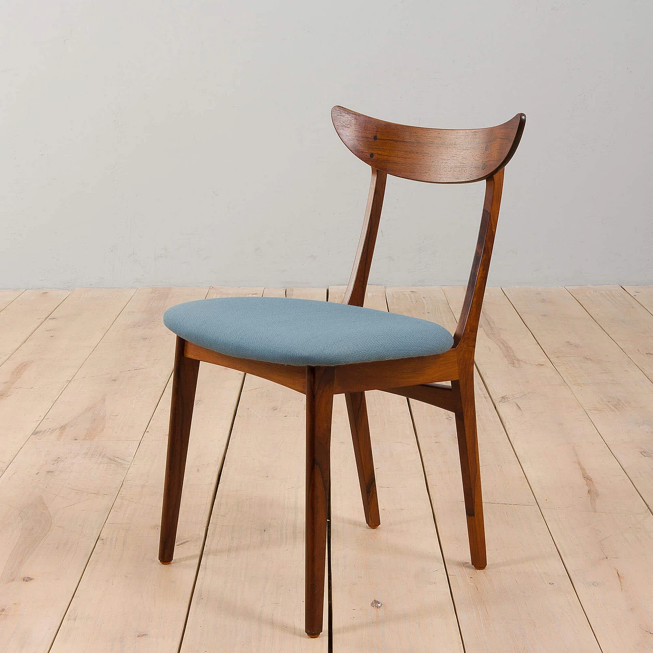 6 Danish rosewood dining chairs, 1960s 12