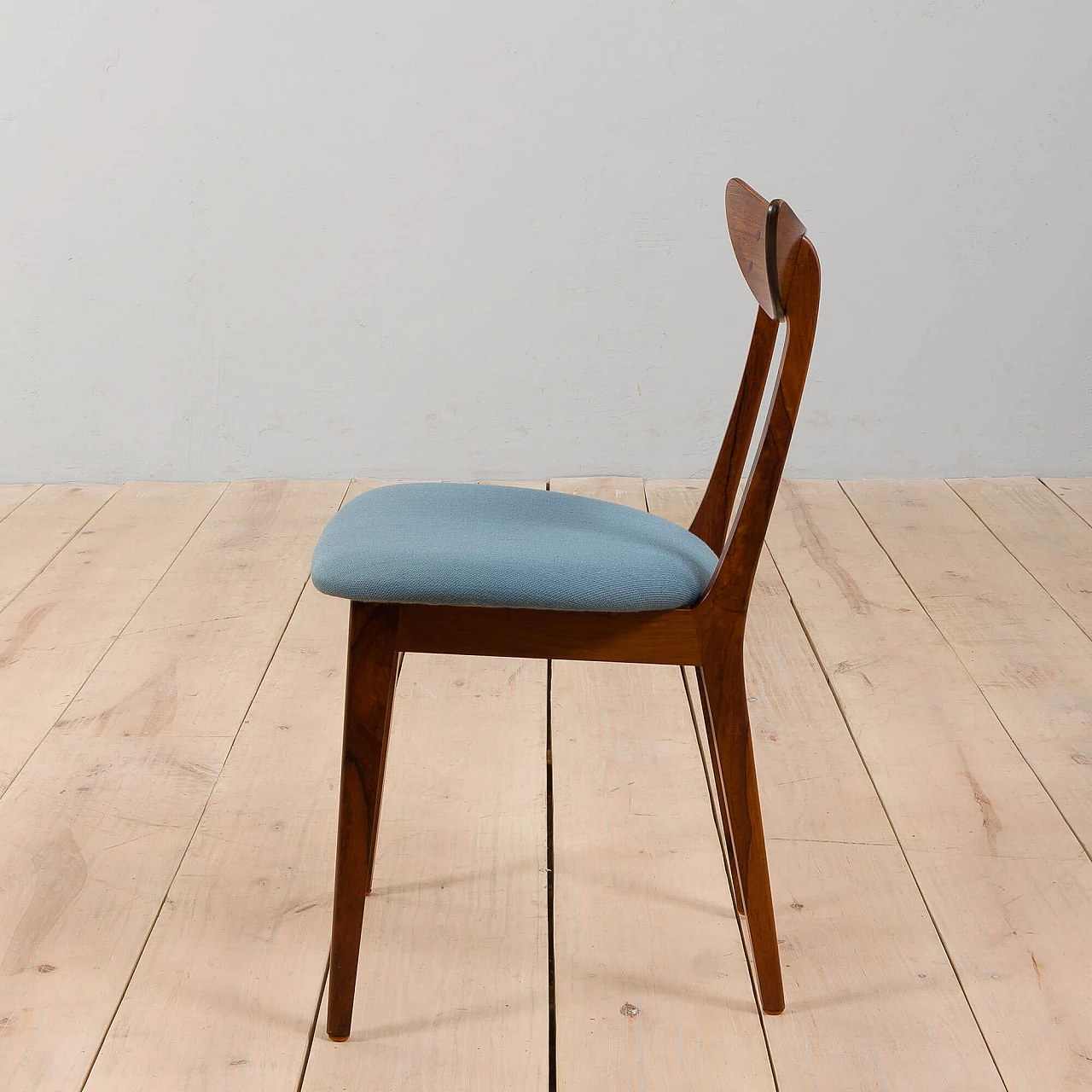 6 Danish rosewood dining chairs, 1960s 13