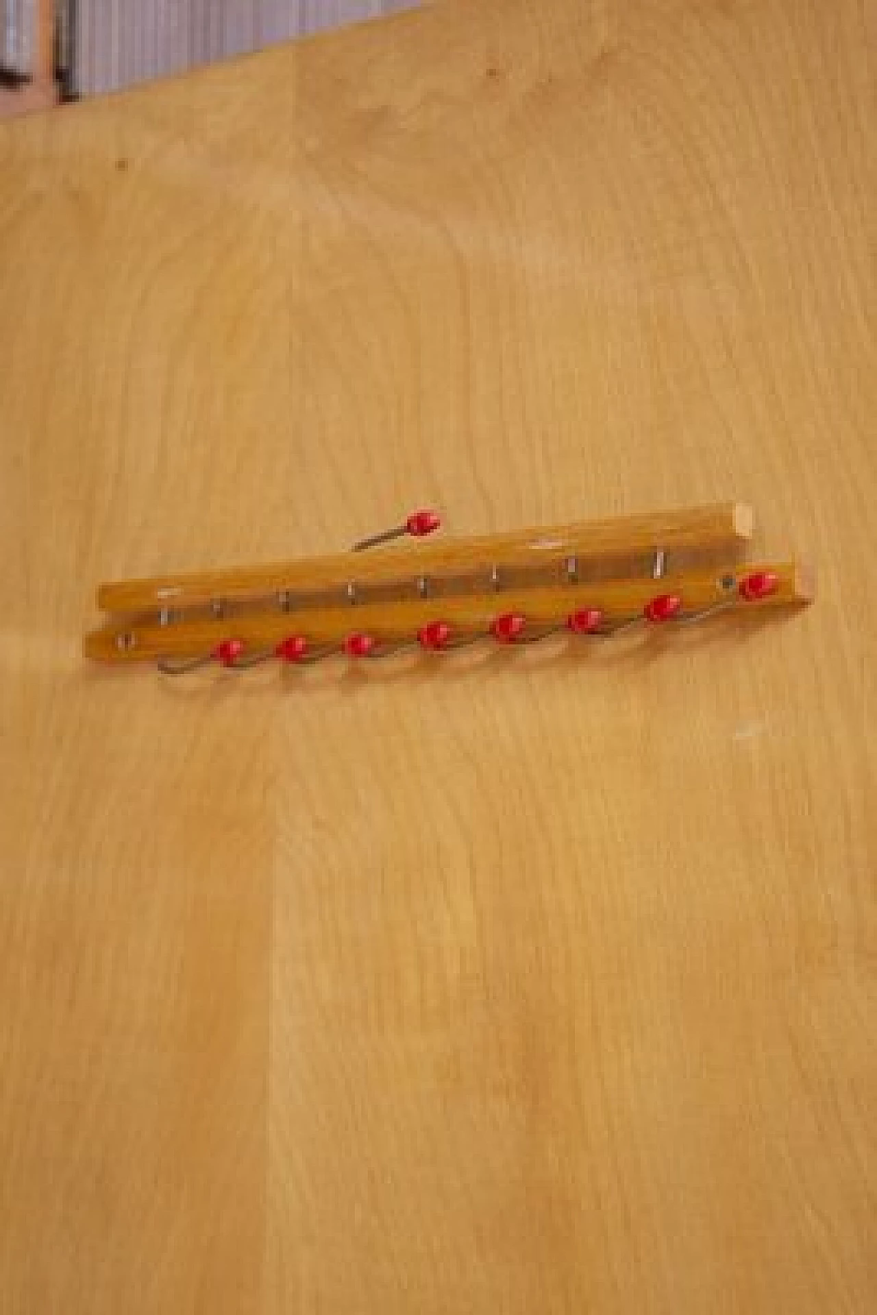 Mobiletto in legno di noce e grissinato di La Permanente Mobili Cantù, anni '50 11