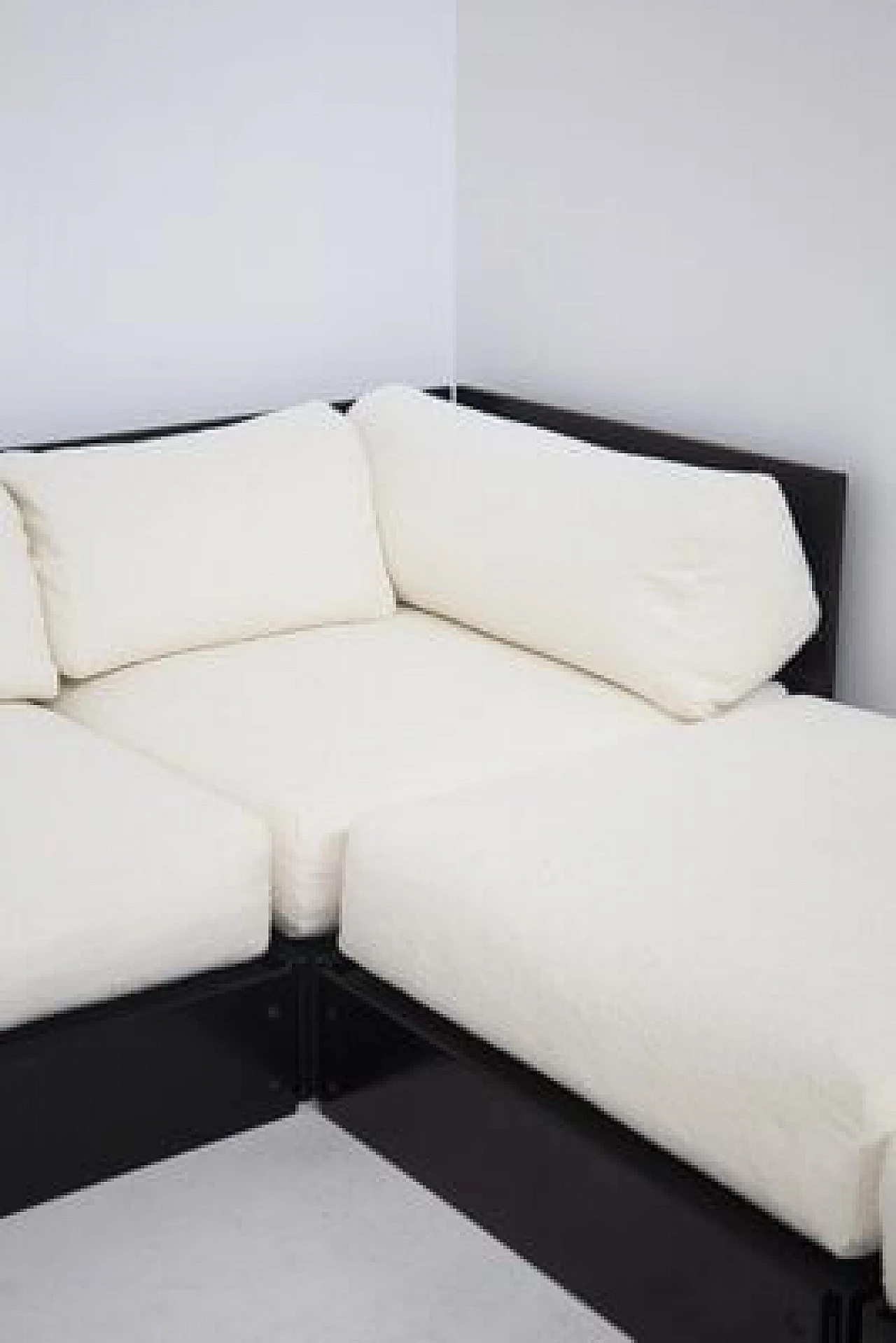 Divano modulare in legno e Clés di Heide Rolf per ICF, anni '60 9