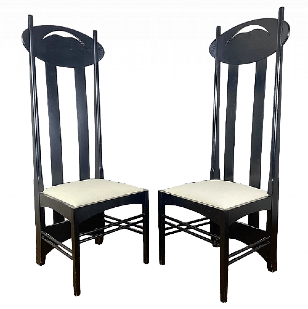 Coppia di sedie Argyle di Charles Rennie Mackintosh per Alivar, anni '70 6