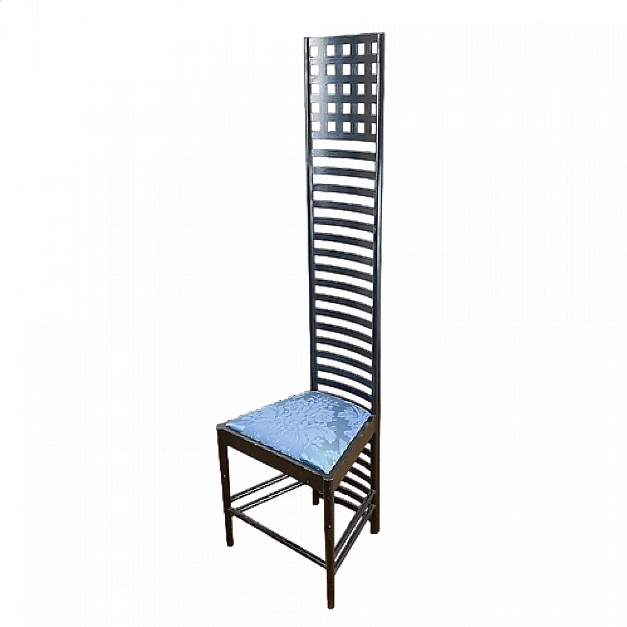 Sedia 408 Hill House di C.R. Mackintosh per Cassina, anni '60 9