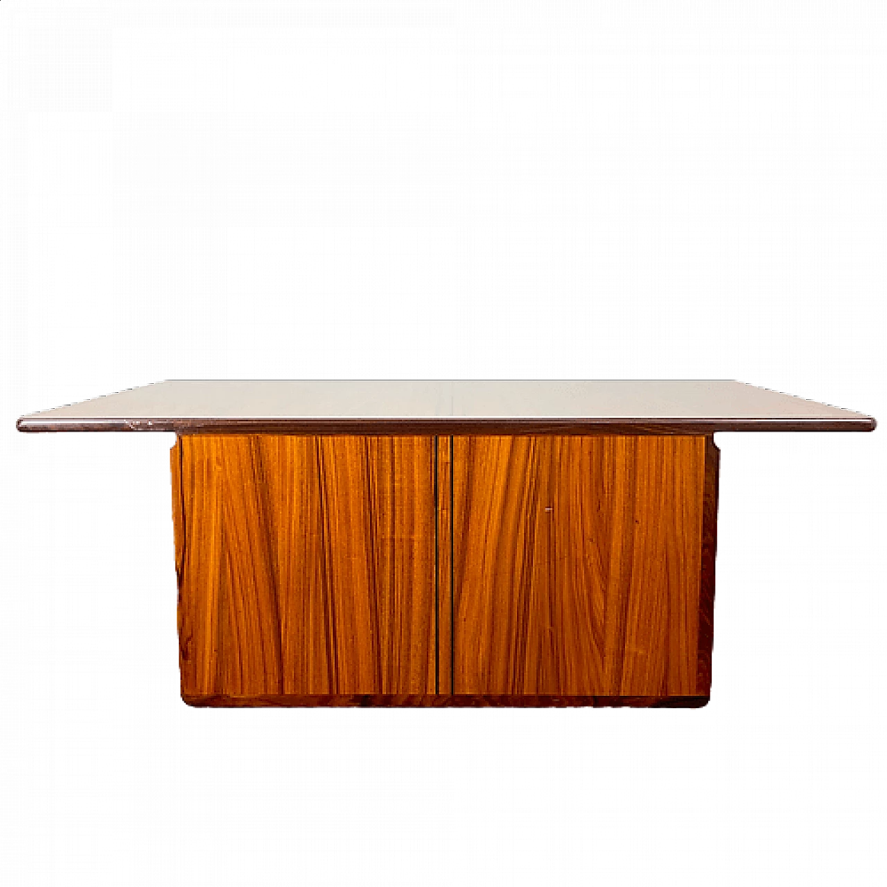 Artona coffee table in solid rosewood by Afra and Tobia Scarpa for Maxalto, 1960s 7