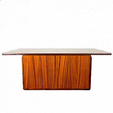 Artona coffee table in solid rosewood by Afra and Tobia Scarpa for Maxalto, 1960s