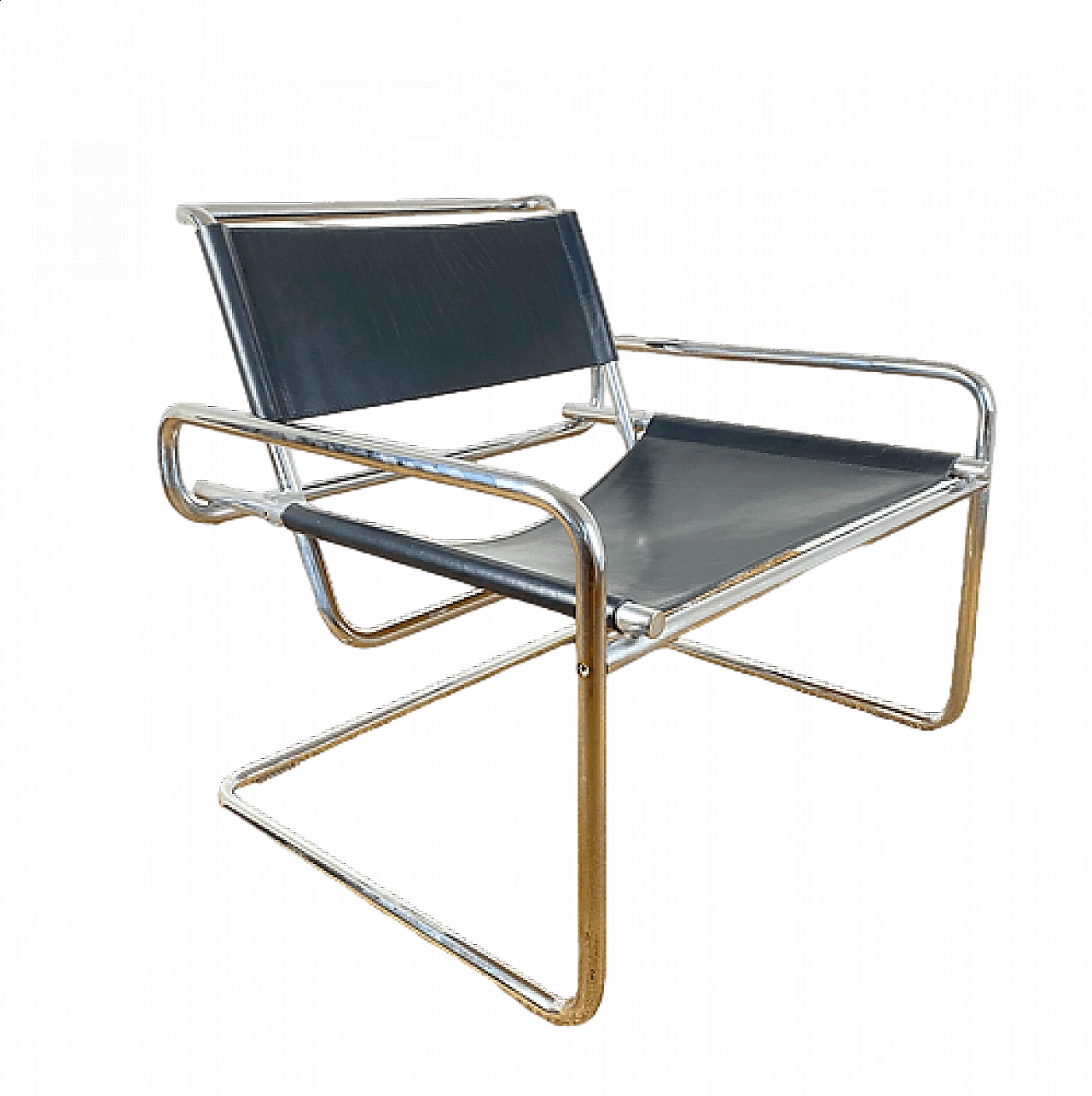 Cantilever armchair in Bauhaus style, 1960s 10