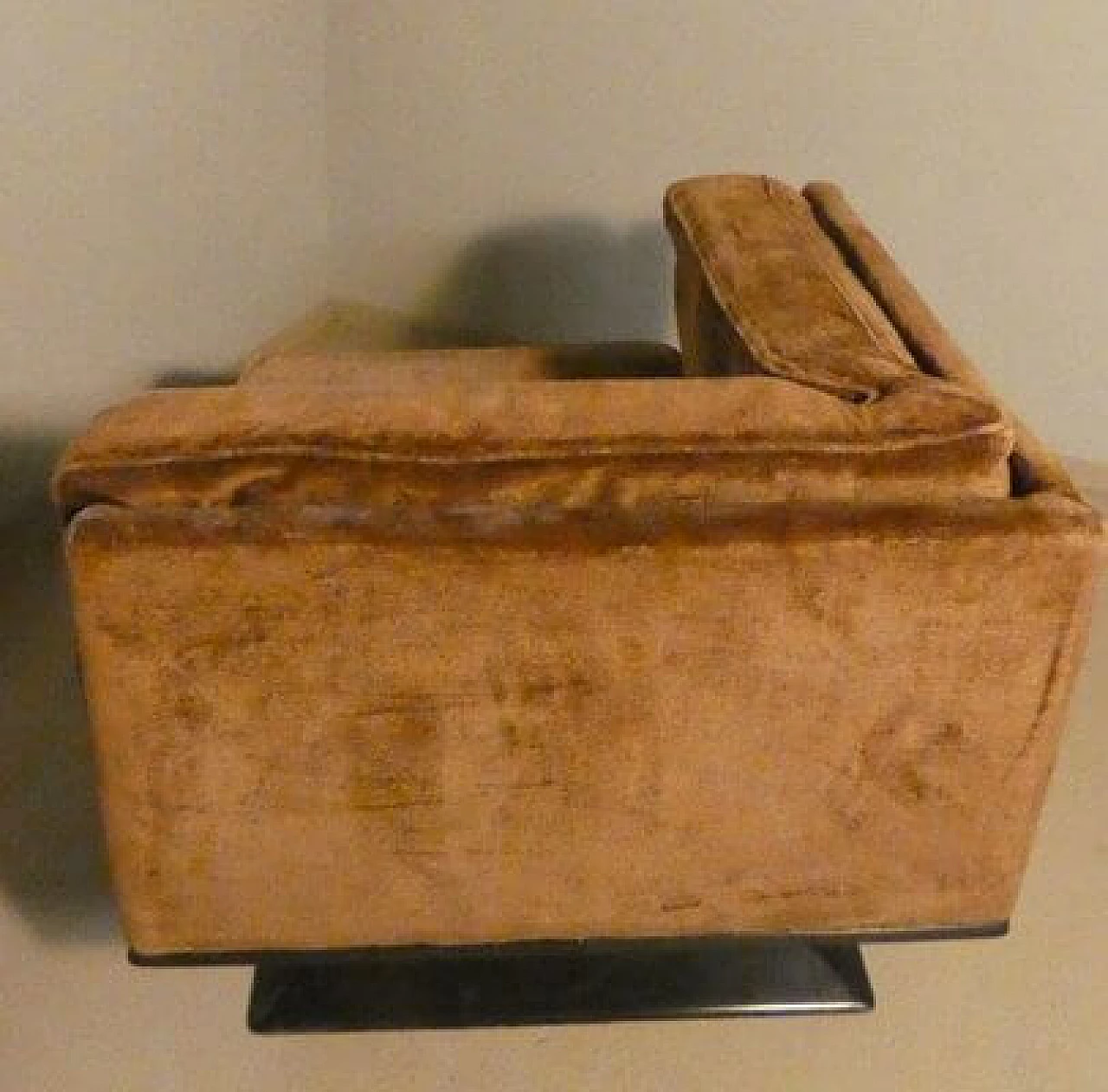 Modular sofa and armchair by Luigi Pellegrin for MIM Rome, 1960s 9