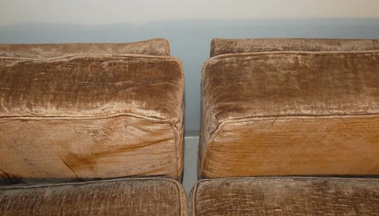 Modular sofa and armchair by Luigi Pellegrin for MIM Rome, 1960s 12