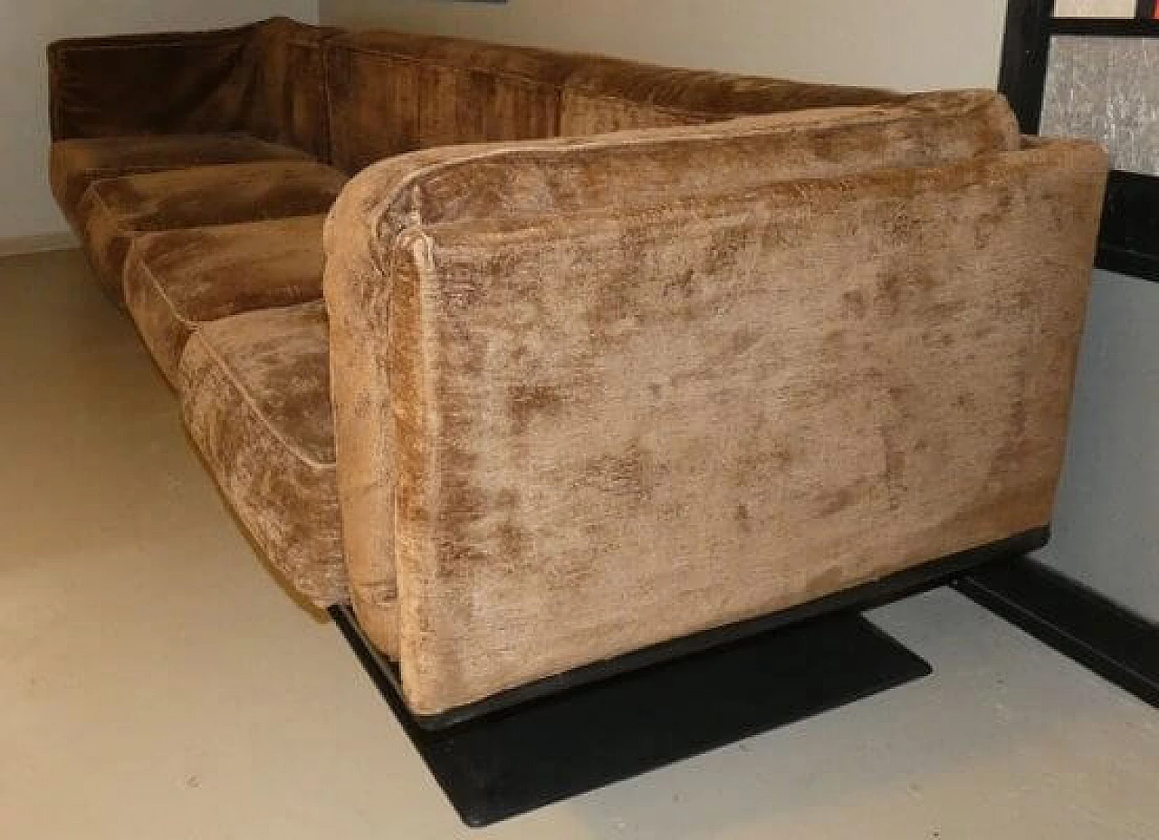 Modular sofa and armchair by Luigi Pellegrin for MIM Rome, 1960s 14