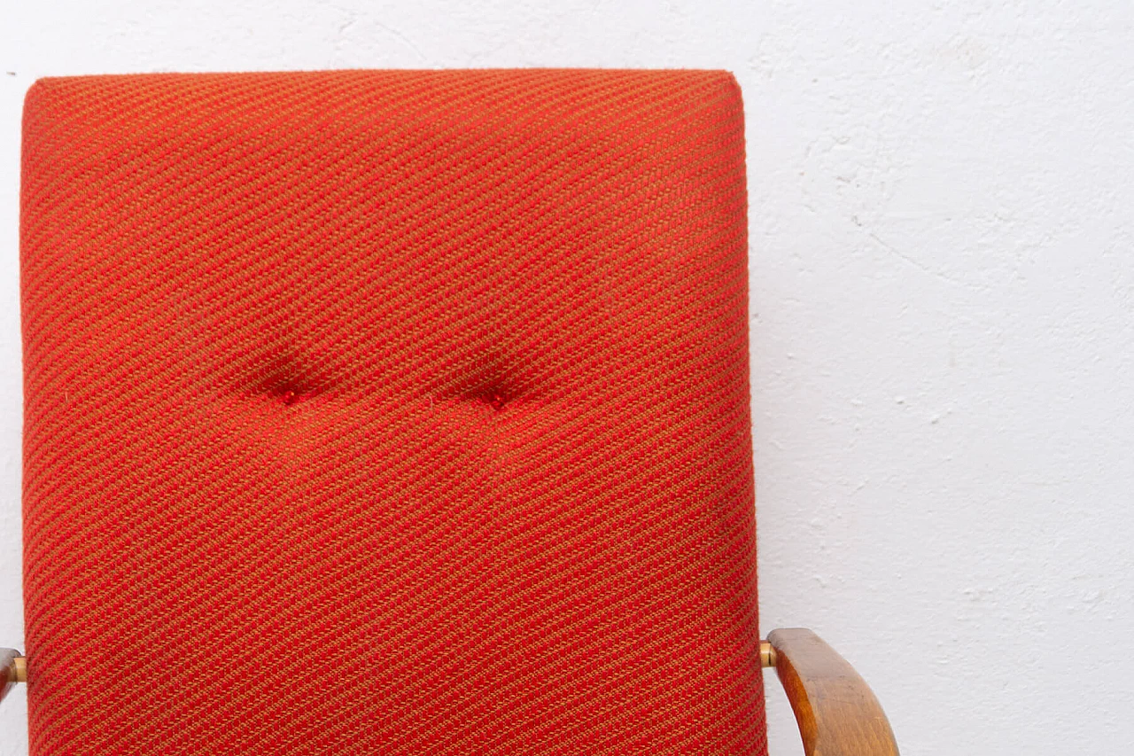 Coppia di poltrone di Jaroslav Šmídek in faggio, anni '70 10