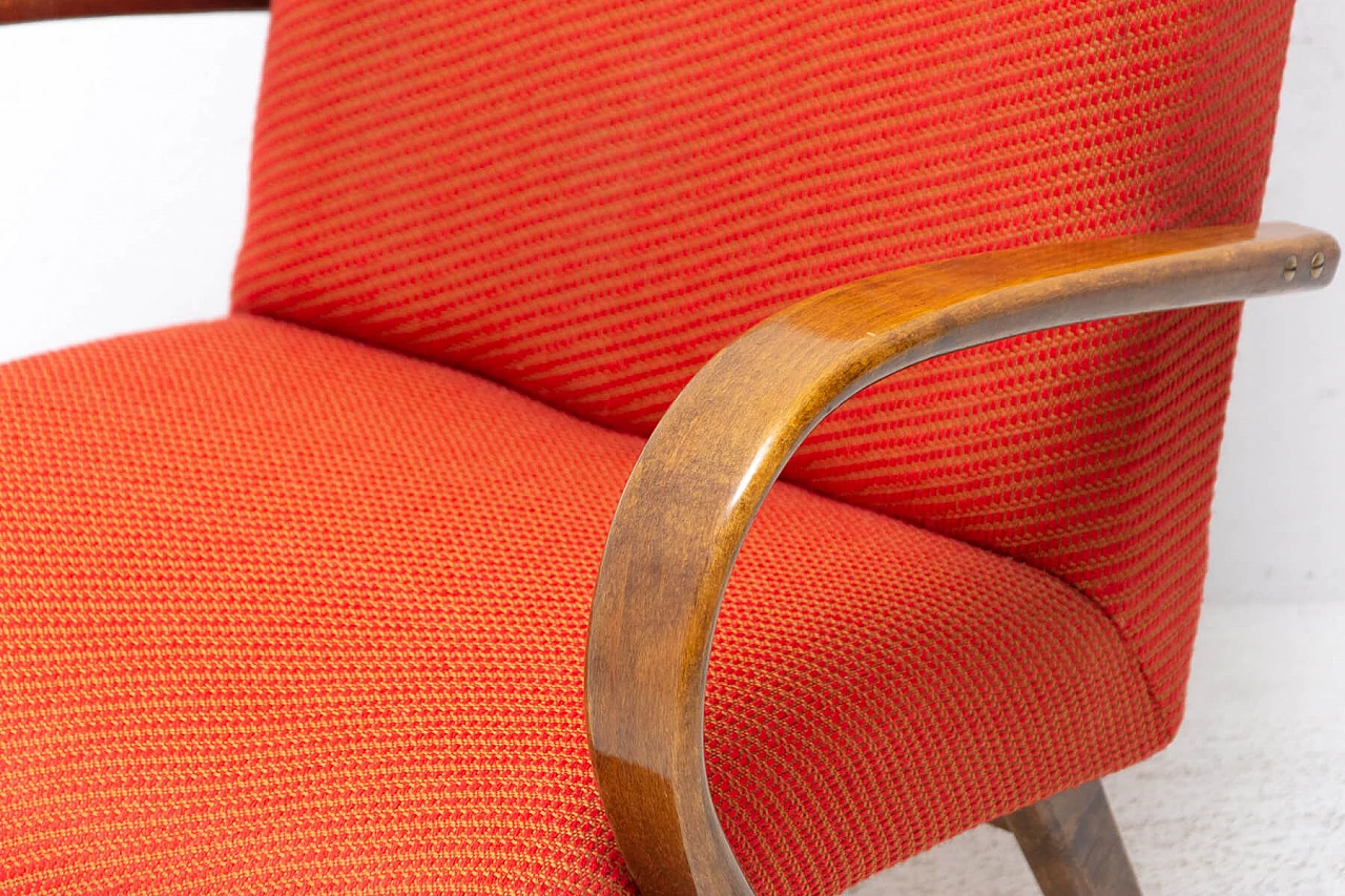 Coppia di poltrone di Jaroslav Šmídek in faggio, anni '70 12