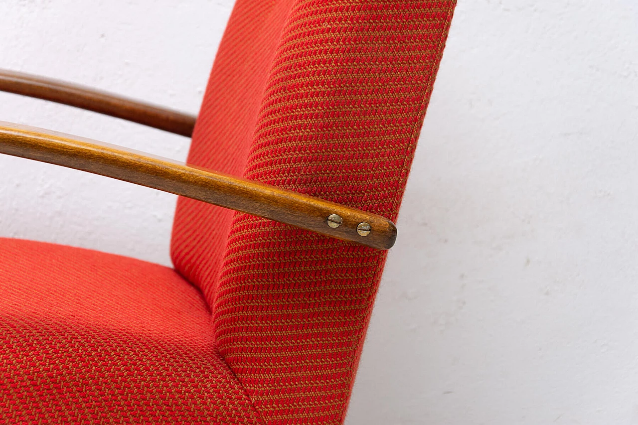 Coppia di poltrone di Jaroslav Šmídek in faggio, anni '70 15