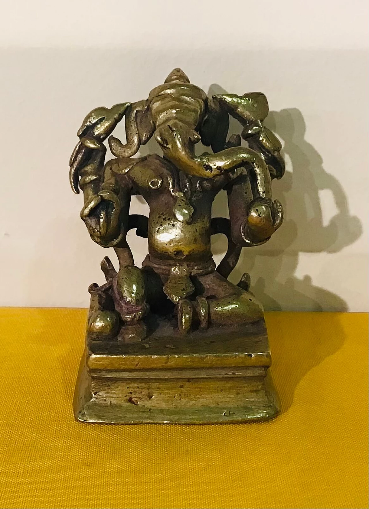 Ganesh, scultura in bronzo, '700 1