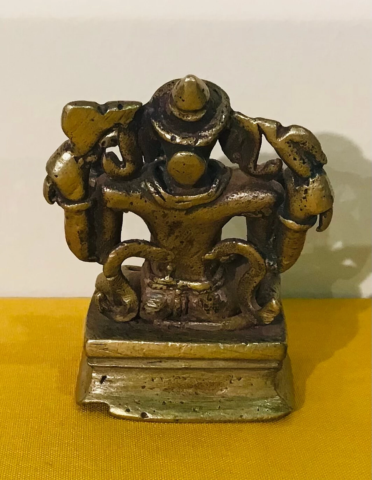 Ganesh, scultura in bronzo, '700 2