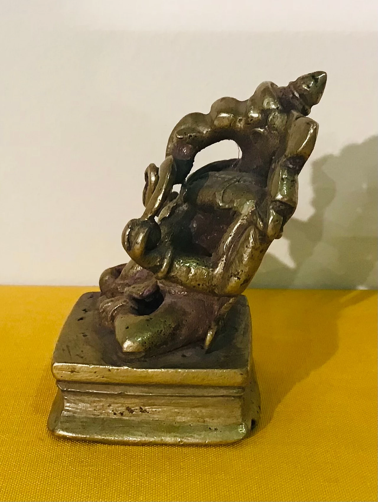 Ganesh, scultura in bronzo, '700 3