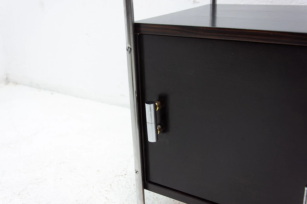 Bauhaus-style chrome bedside table by Robert Slezak, 1930s 8