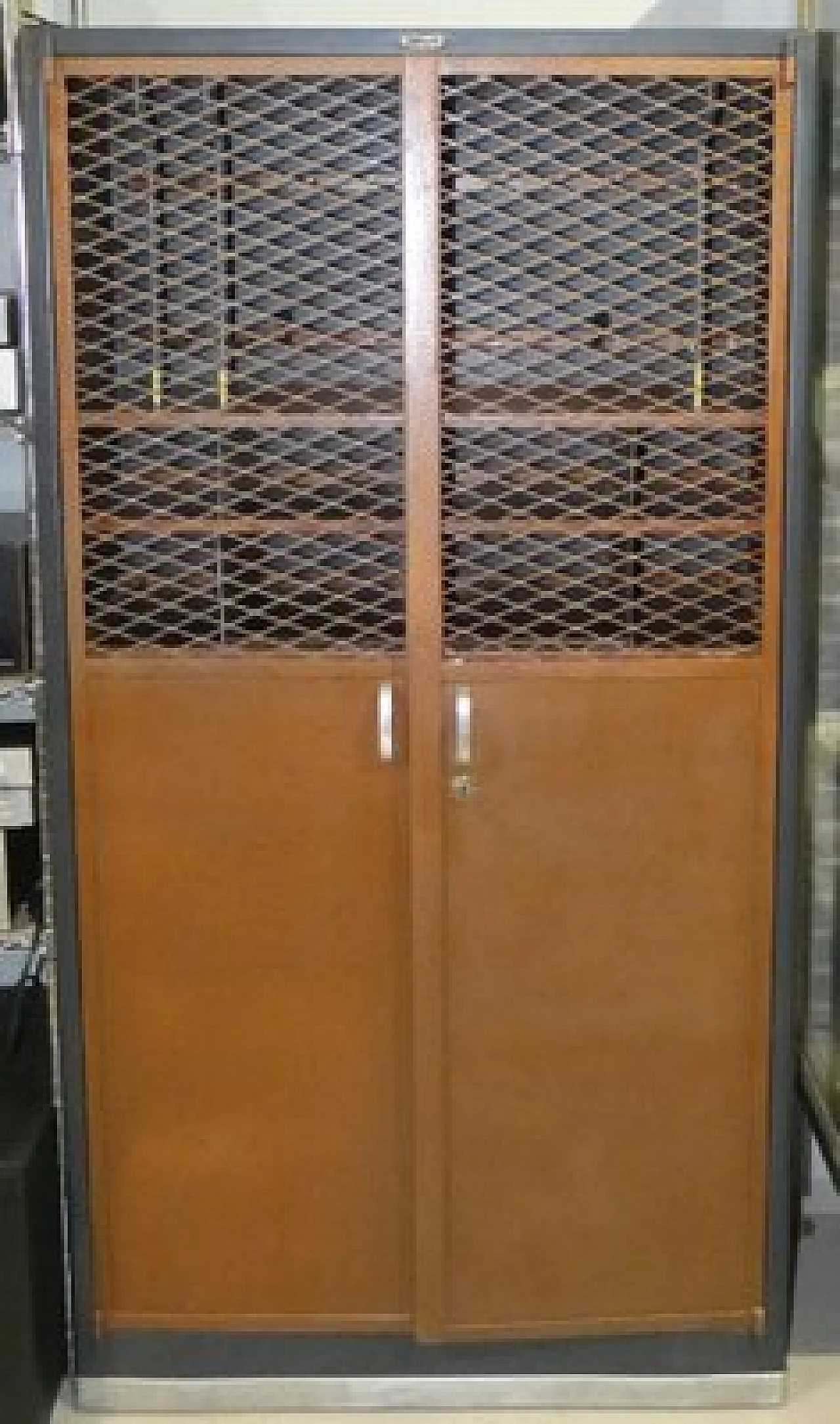 Treasury iron filing cabinet, ICA Mantua, 1960s 6
