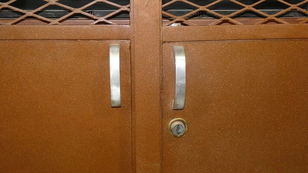 Treasury iron filing cabinet, ICA Mantua, 1960s 9