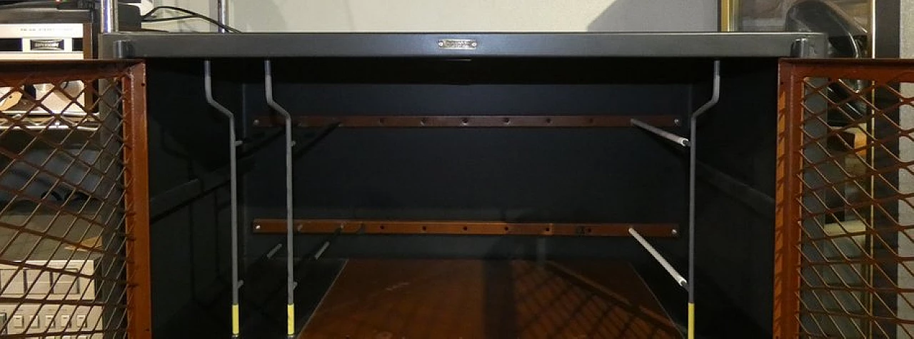 Treasury iron filing cabinet, ICA Mantua, 1960s 17