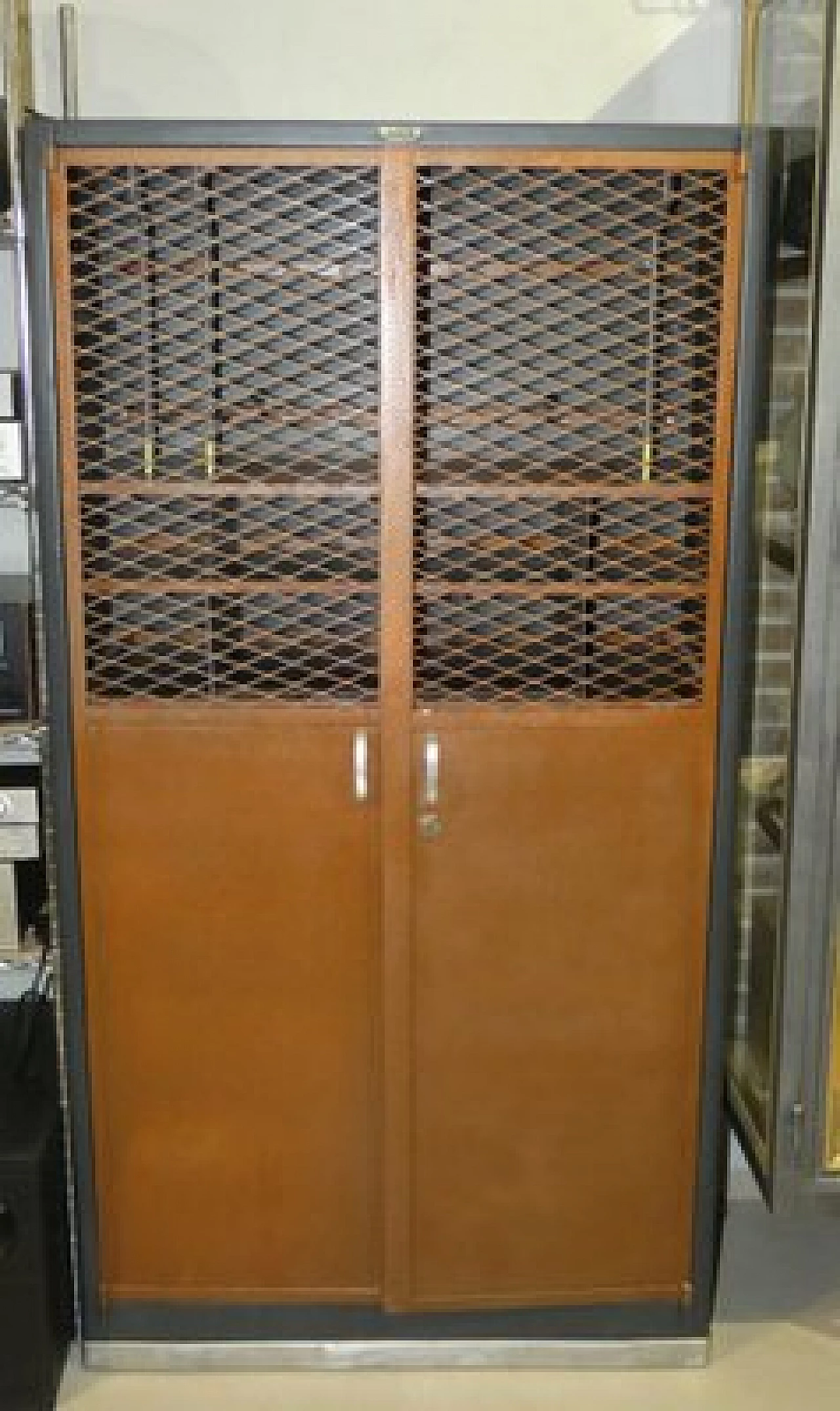 Treasury iron filing cabinet, ICA Mantua, 1960s 24