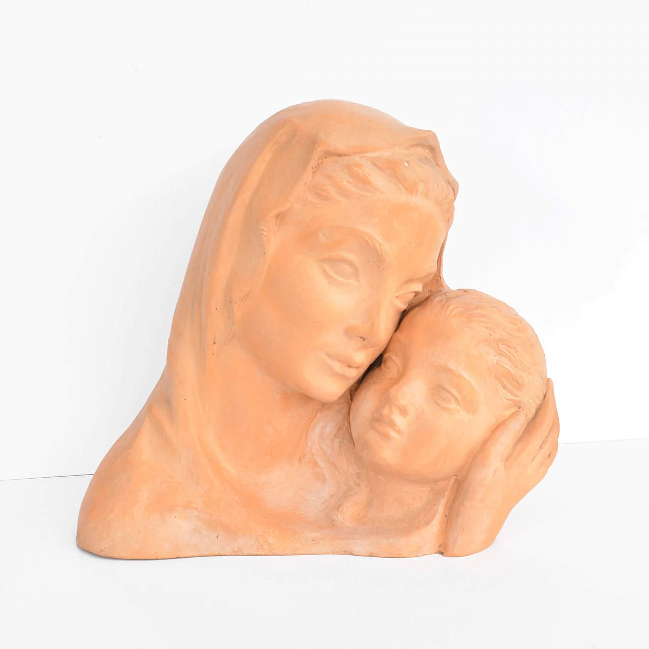 Karel Havlíček, Madonna and Child, terracotta sculpture, 1942 1