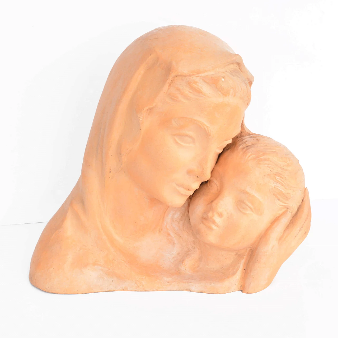 Karel Havlíček, Madonna and Child, terracotta sculpture, 1942 2
