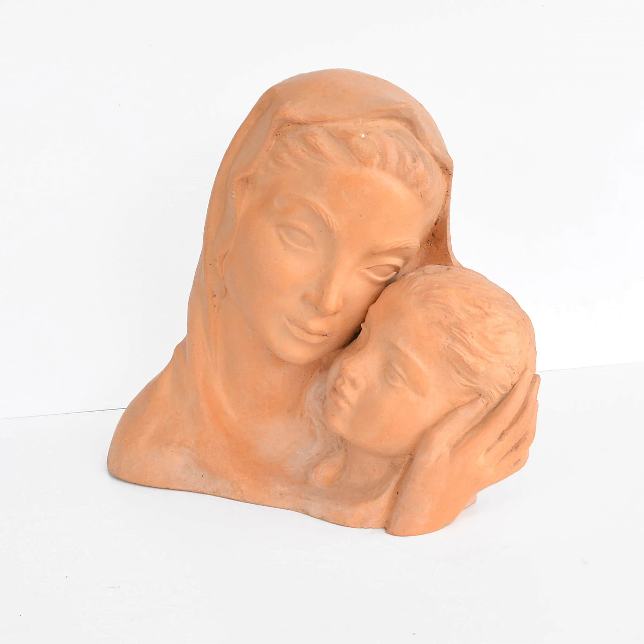 Karel Havlíček, Madonna and Child, terracotta sculpture, 1942 12