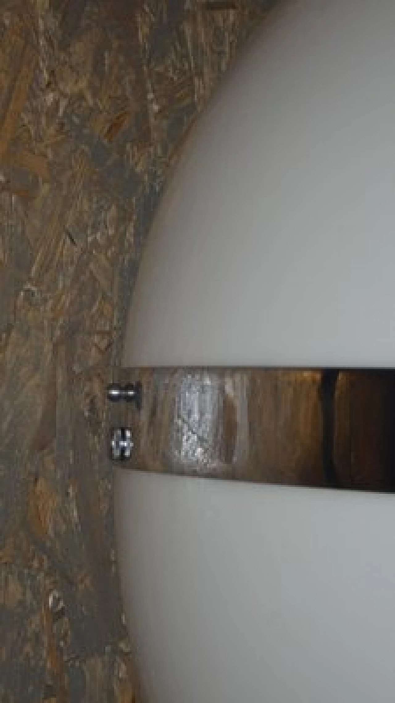 Chrome-plated steel floor lamp with perspex shade, 1970s 8