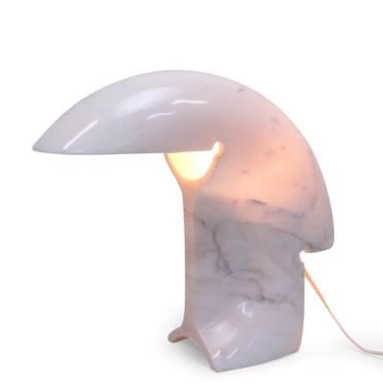 Biagio table lamp in marble by Tobia Scarpa for Flos, 1968 2