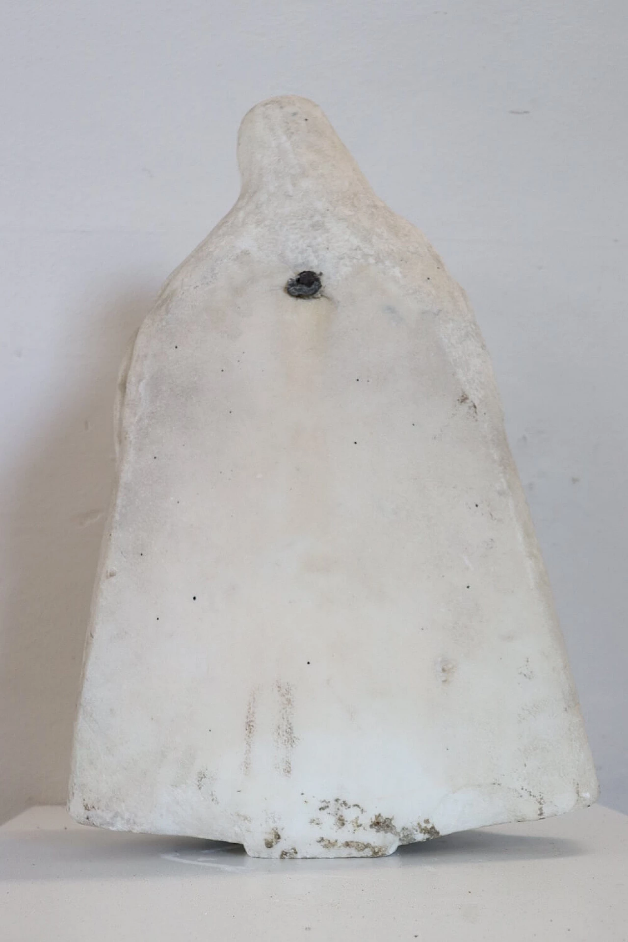 Scultura di Madonna con bambino in marmo bianco, '500 10