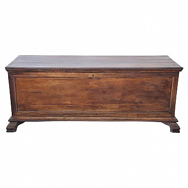 Solid cherry wood chest, 1700s