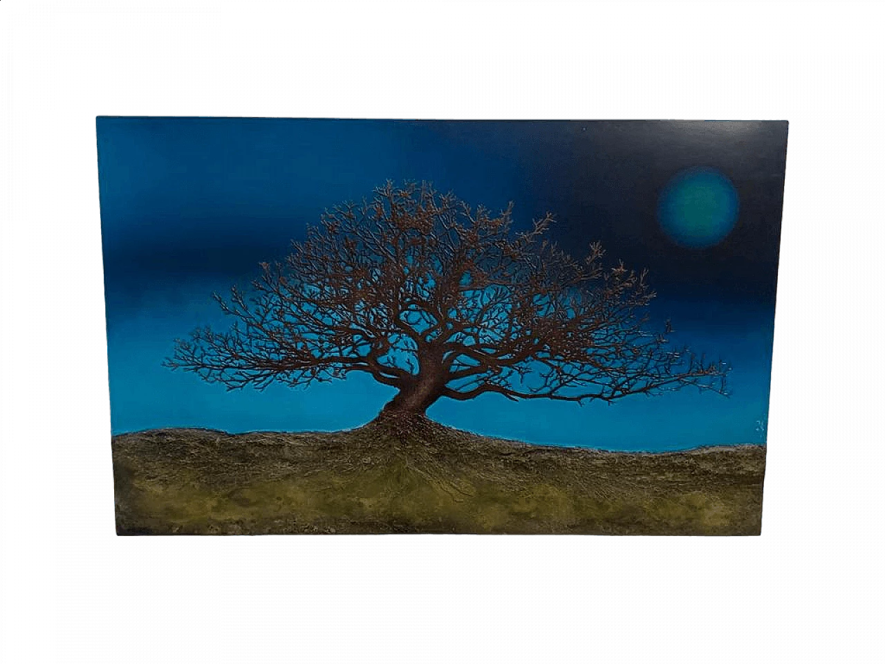 Stefano Bersani, Botanicum, pannello con radici e resine 11