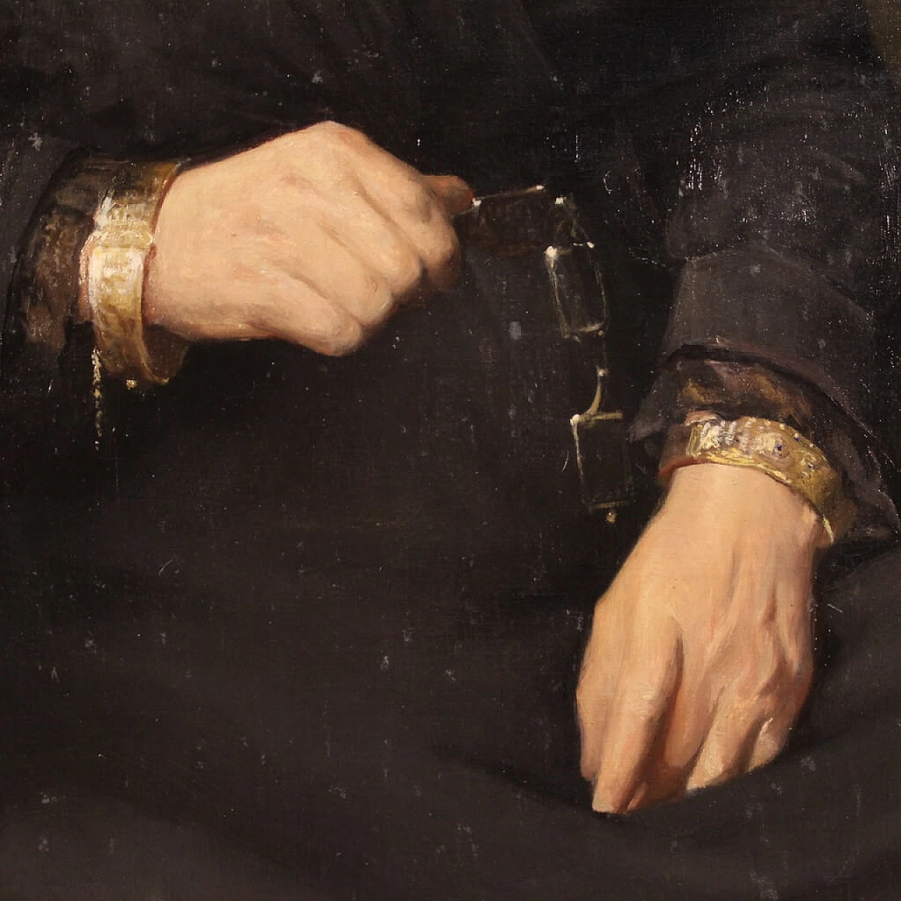 Leo Steel, portrait of Maria Erminia Segers, oil on canvas, 1920 12