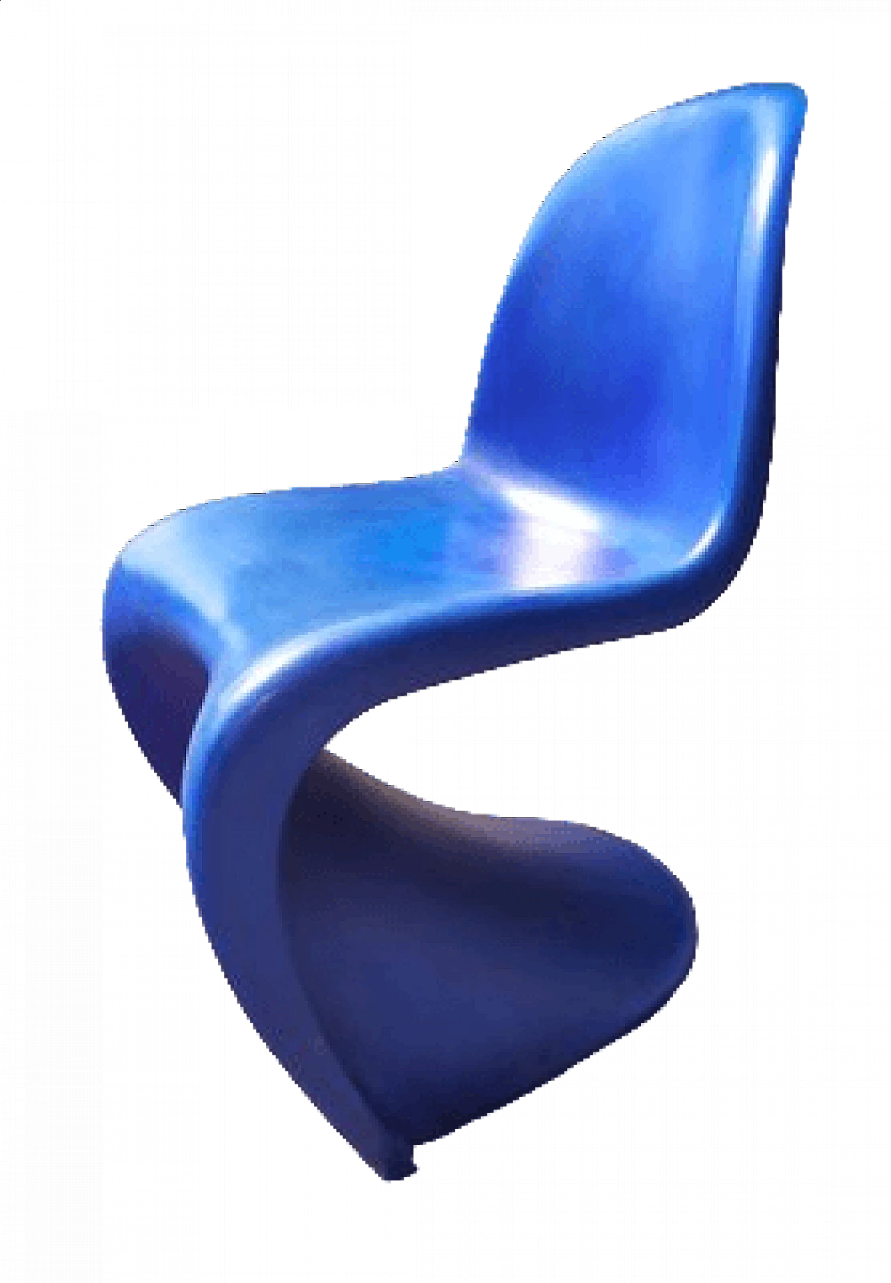 Blue chair by Verner Panton for Vitra, 1967 6