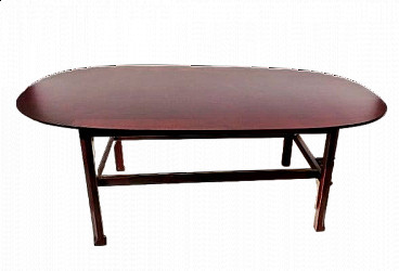 Mahogany-stained beech table by Ico & Luisa Parisi, 1950s