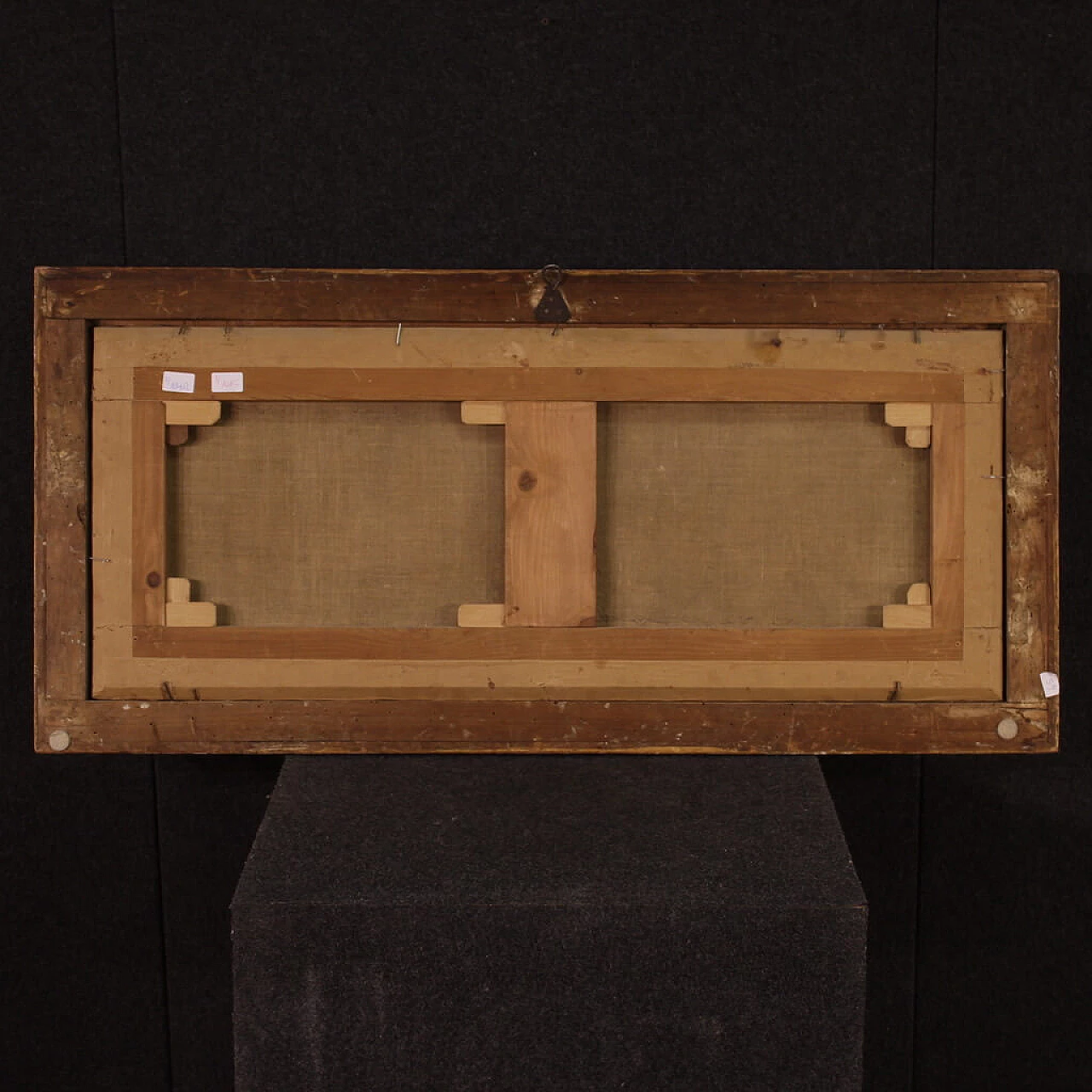 Grazing animals, oil painting on canvas, second half of the 17th century 11