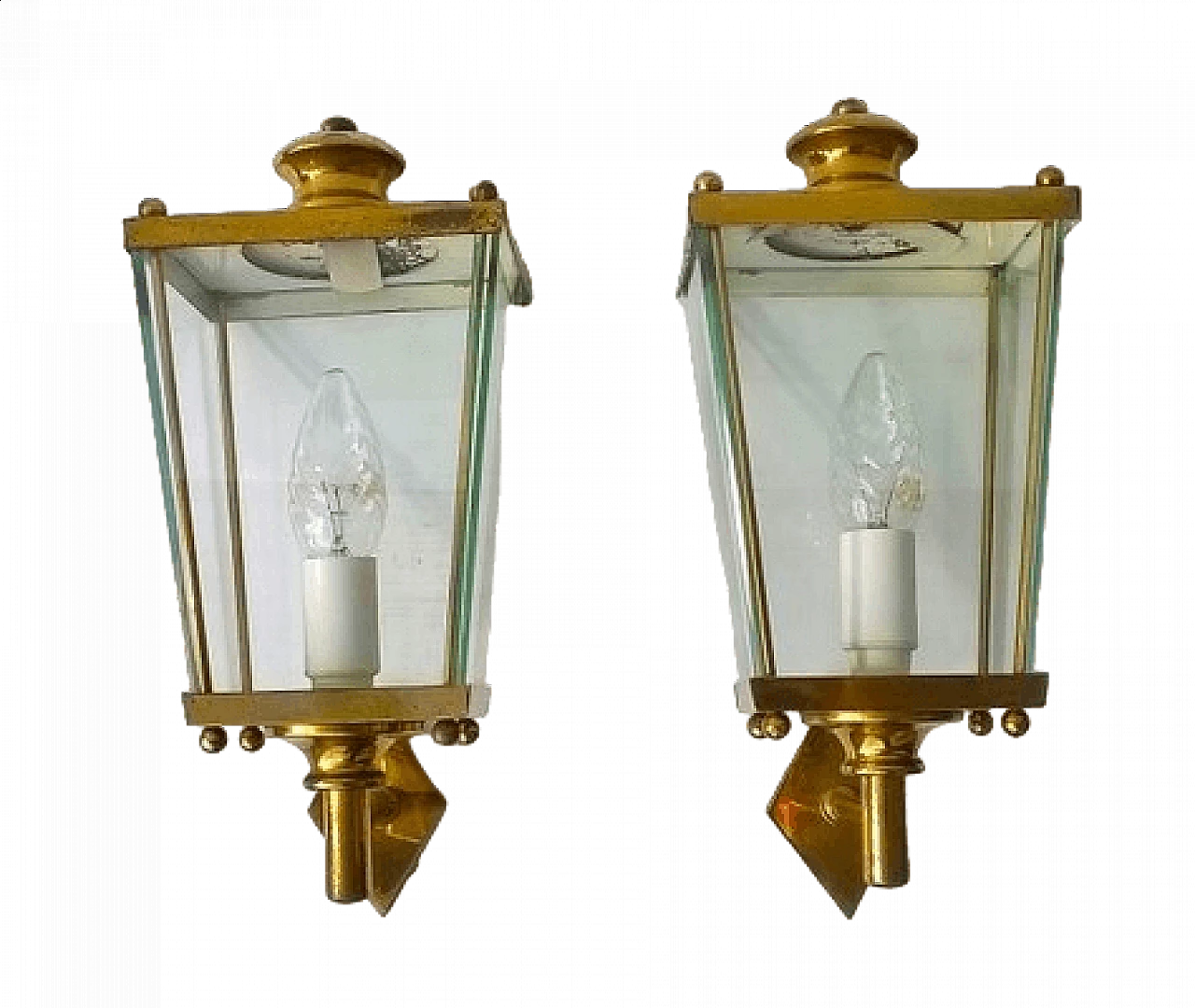 Pair of sconces by Pietro Chiesa for Fontana Arte, 1950s 5