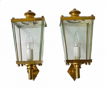 Coppia di lampade di Pietro Chiesa per Fontana Arte, anni '50
