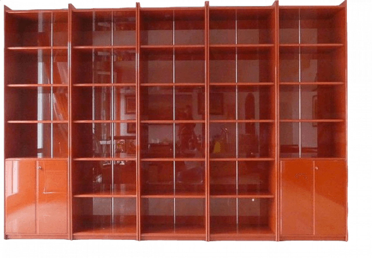 Olinto modular bookcase by Kazuhide Takahama for B&B, C&B and Cassina, 1960s 22