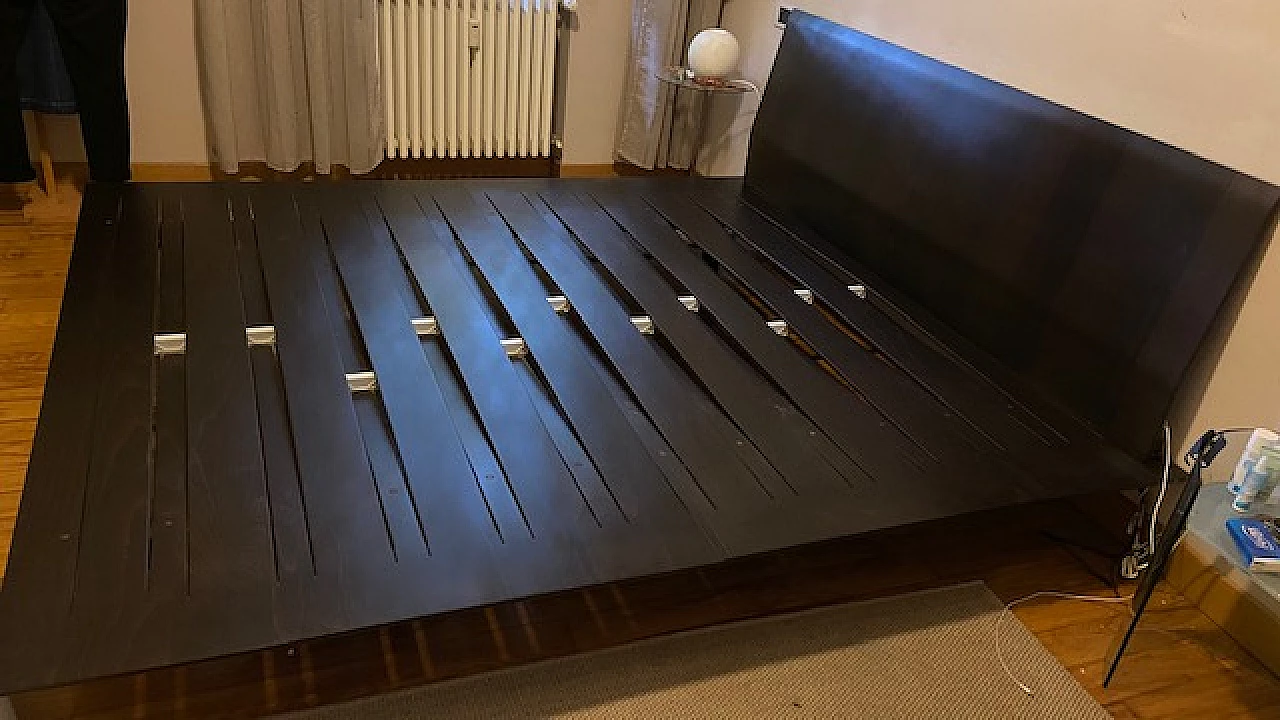 Sottiletto bed by Christof Burtscher and Patrizia Bertolini for HORM 4