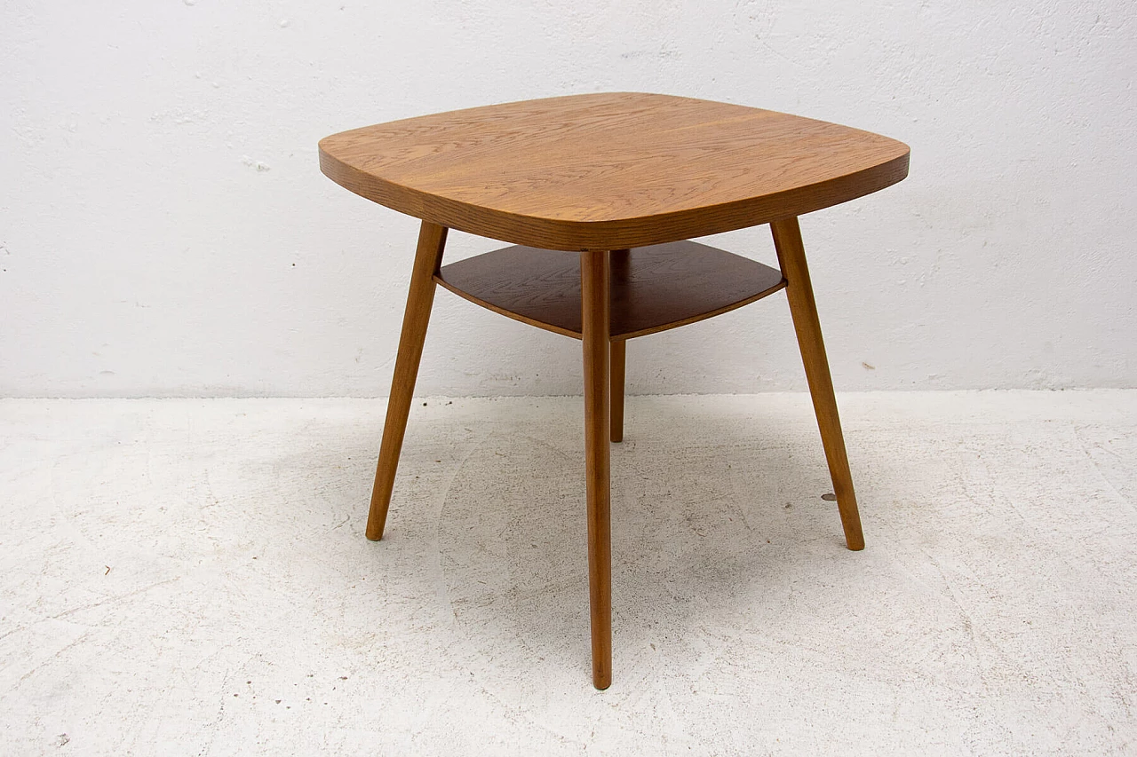 Beech wood coffee table, 1960s 2