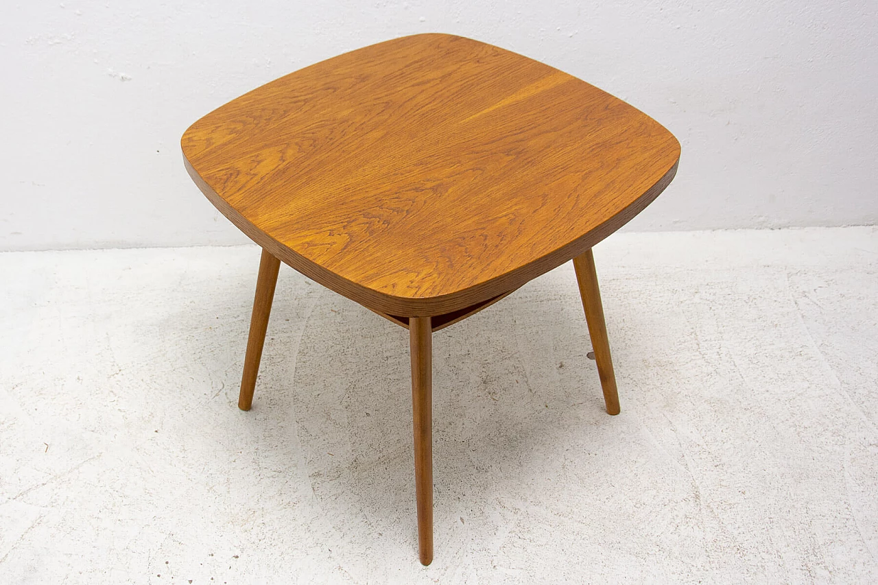 Beech wood coffee table, 1960s 3