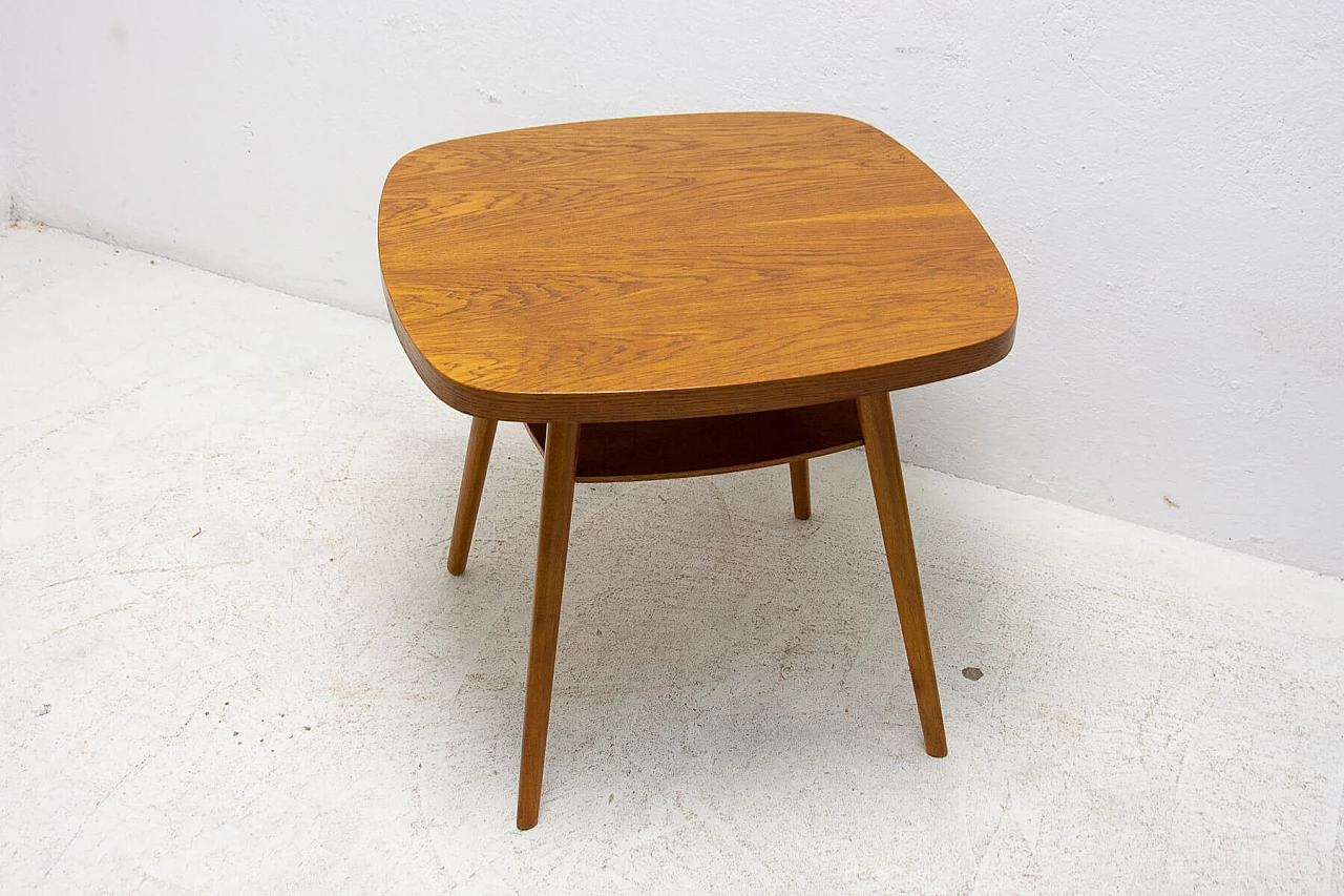 Beech wood coffee table, 1960s 4
