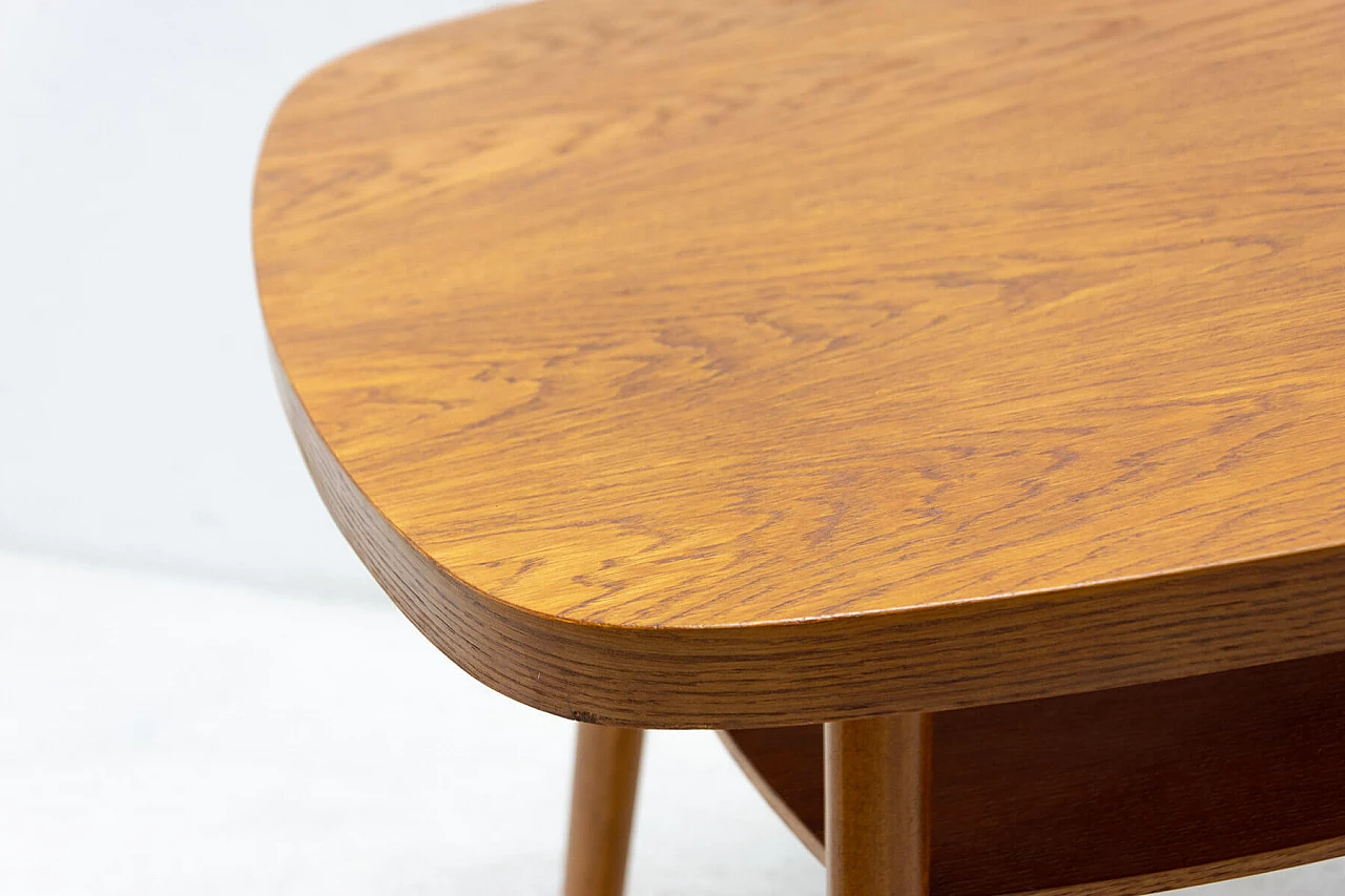 Beech wood coffee table, 1960s 6