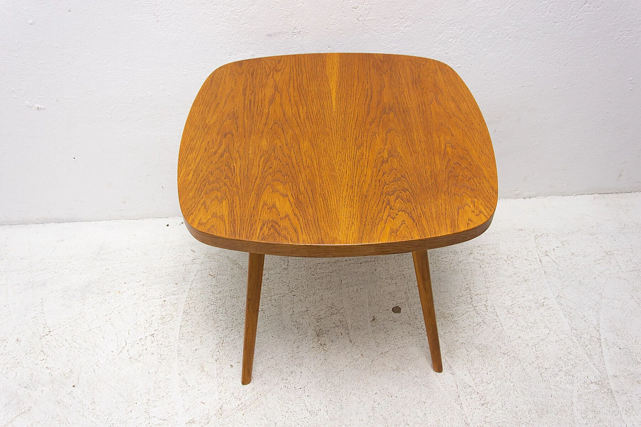 Beech wood coffee table, 1960s 7