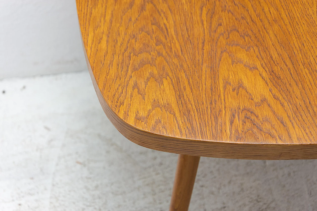Beech wood coffee table, 1960s 8