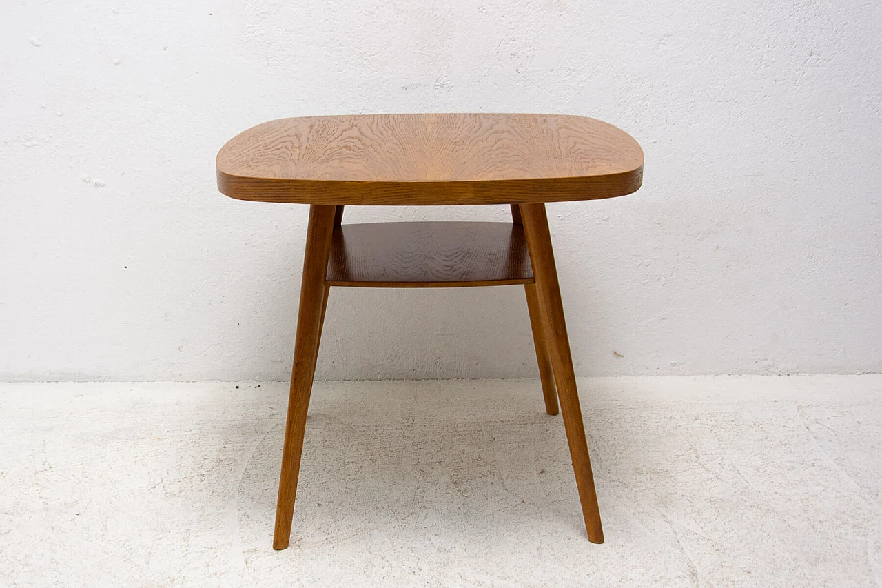 Beech wood coffee table, 1960s 11