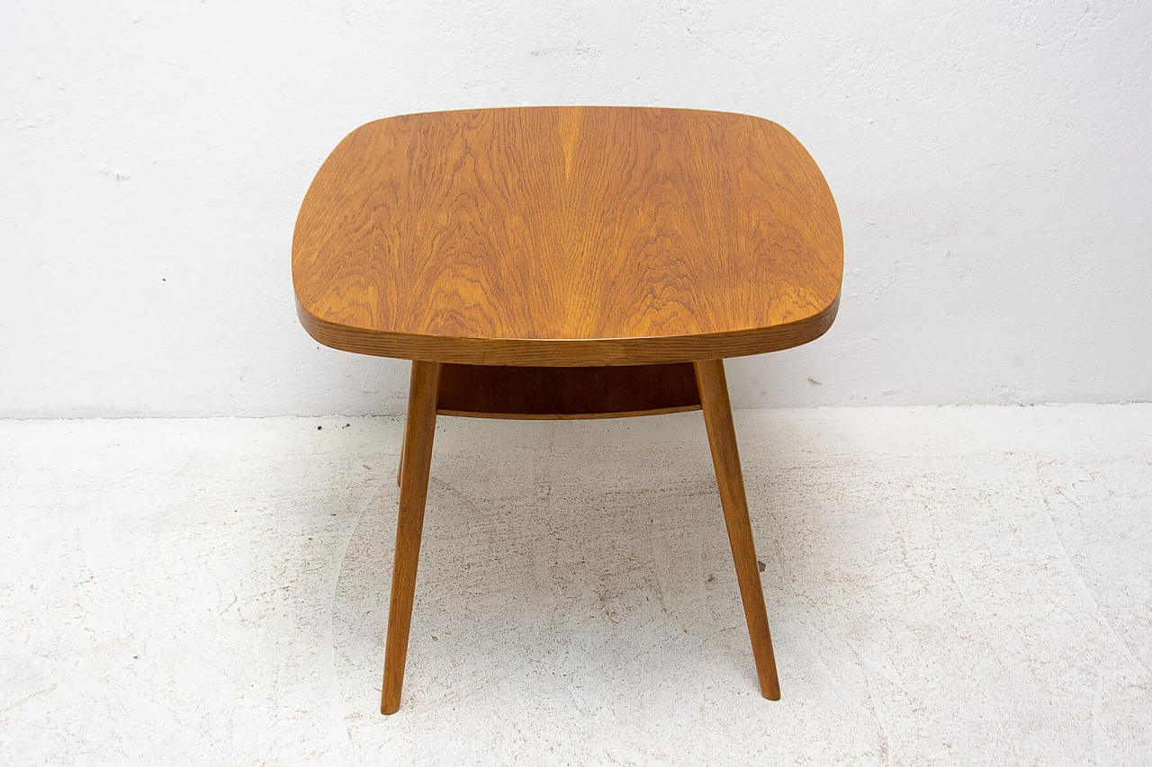 Beech wood coffee table, 1960s 12