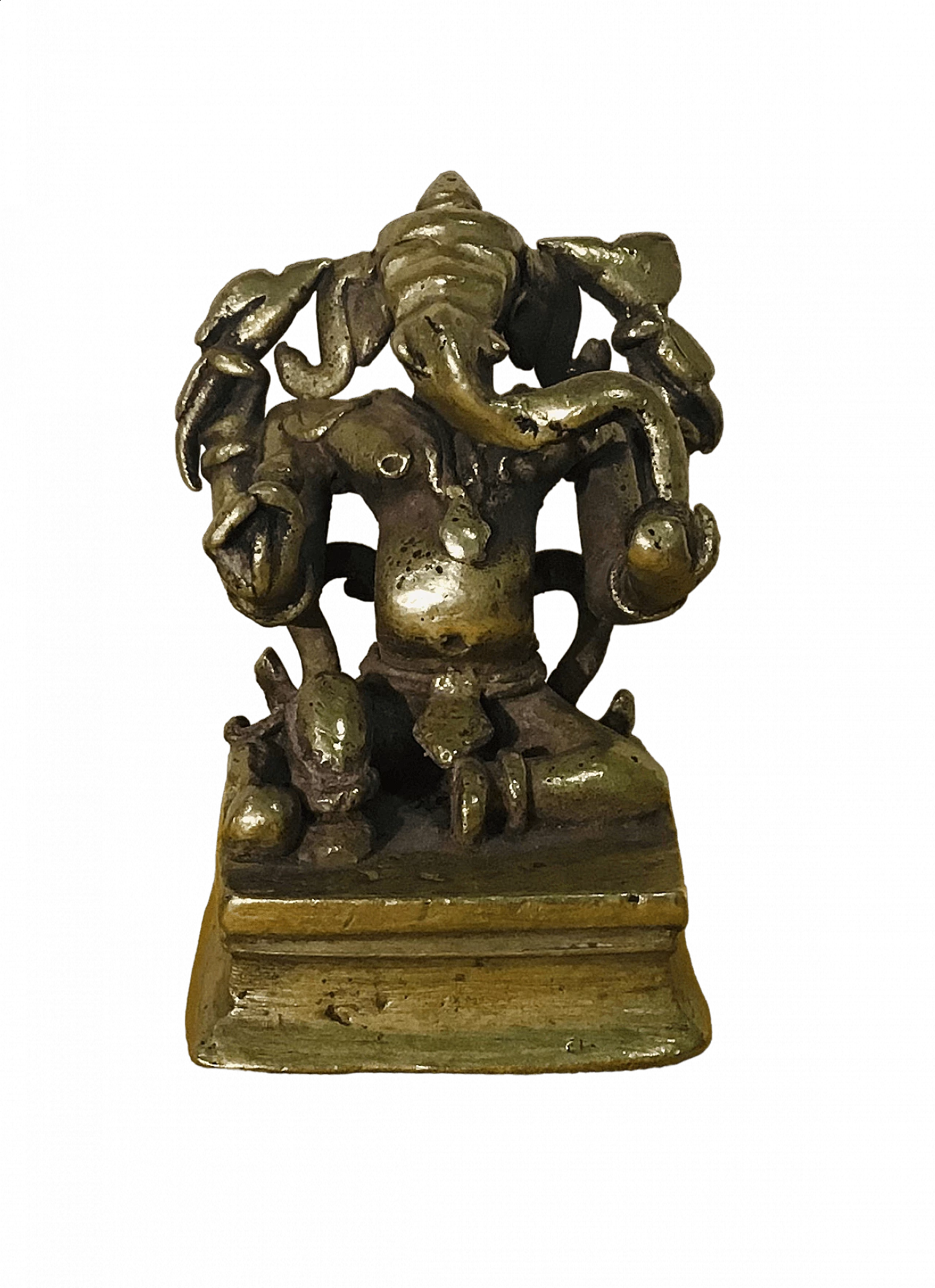 Ganesh, scultura in bronzo, '700 5